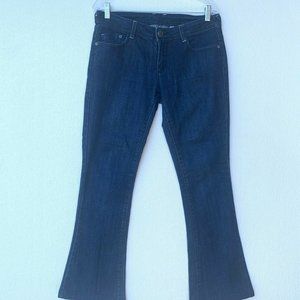 Bebe Women Jeans Size 30 Blue‎ Boot Cut Embellished